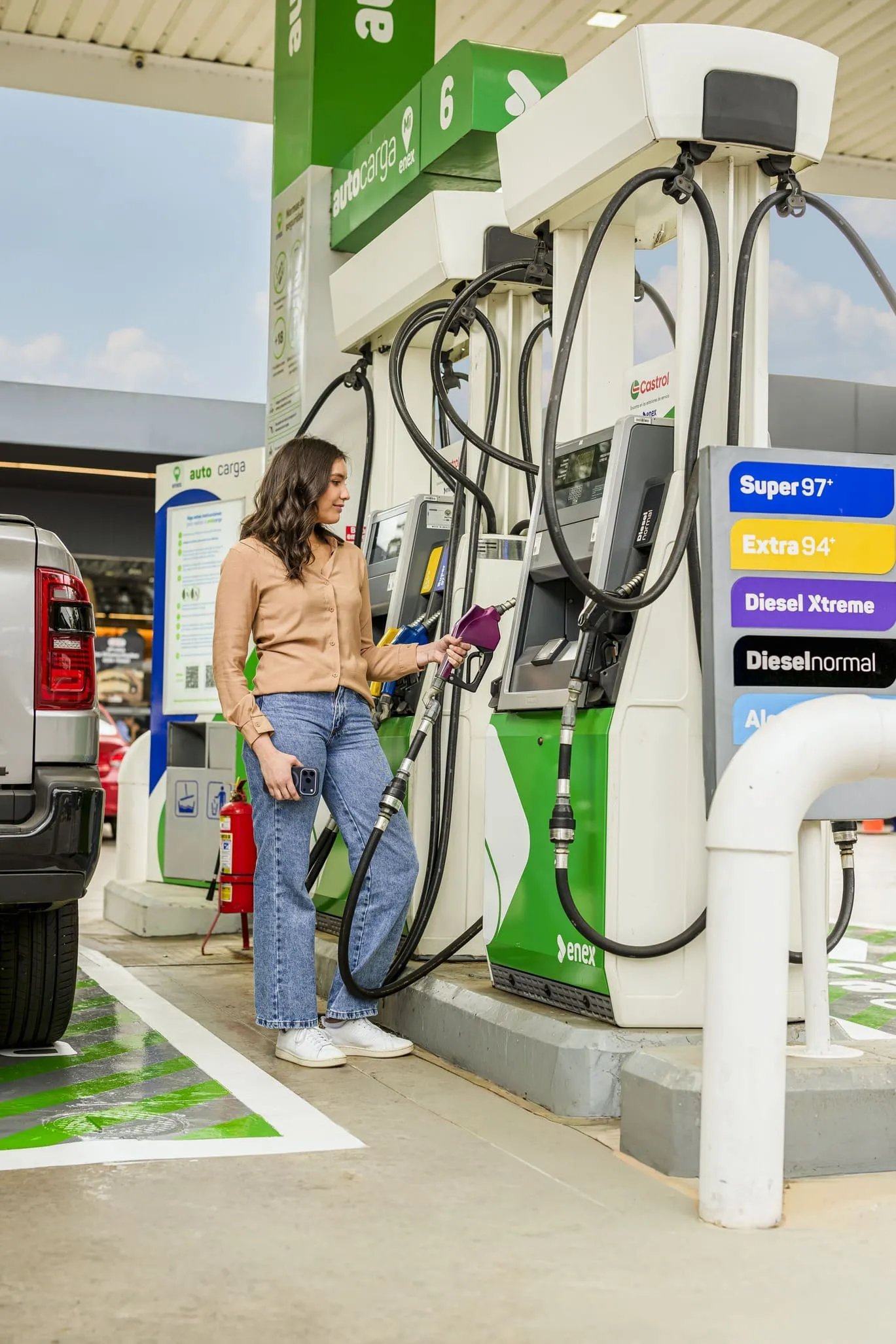 ¿Cómo usar autocarga con Mi Enex?